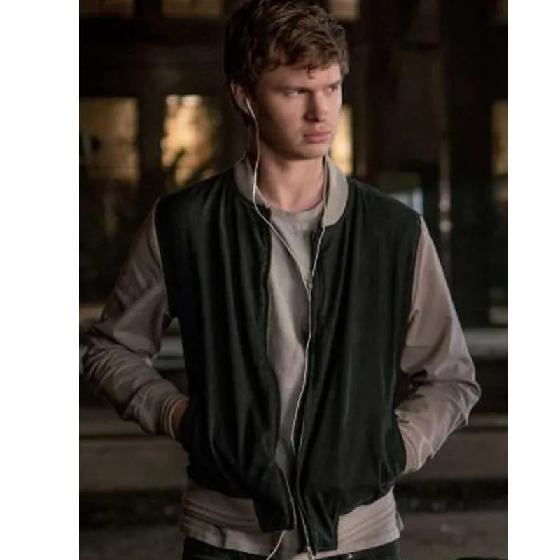 Ansel Elgort Baby Driver Varsity Jacket Ansel Elgort Baby Driver Varsity Jacket