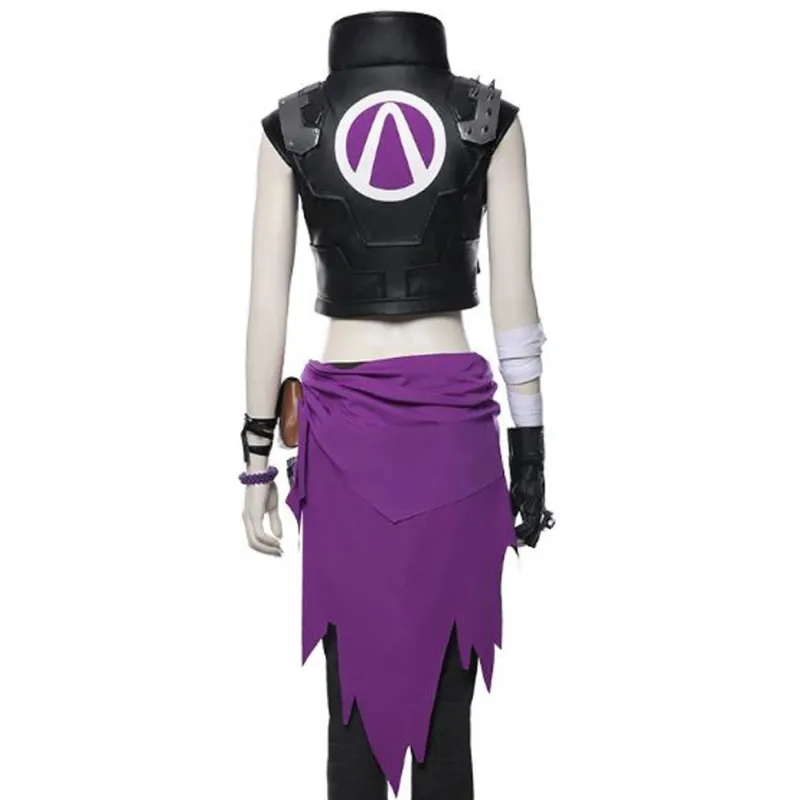 Amara Borderlands 3 Black Leather Vest Amara Borderlands 3 Black Leather Vest