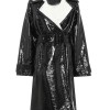 Dynasty Elaine Hendrix Black Shearling Coat Dynasty Elaine Hendrix Black Shearling Coat