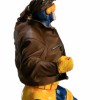 Cyclops Jim Lee Brown Leather Jacket Cyclops Jim Lee Brown Leather Jacket