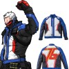Soldier 76 Overwatch Leather Jacket Soldier 76 Overwatch Leather Jacket