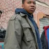 Power Book III Raising Kanan Stark Green Jacket Power Book III Raising Kanan Stark Green Jacket