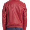 Men's Casual Wear Reno Red Leather Jacket Men's Casual Wear Reno Red Leather Jacket