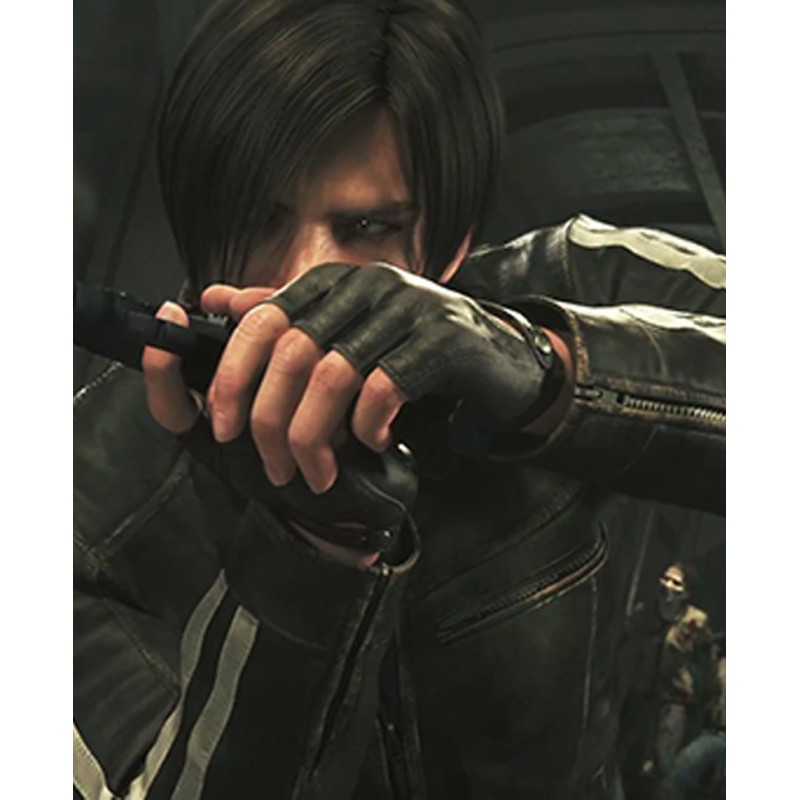 Leon Kennedy Resident Evil Biohazard Vendetta Jacket Leon Kennedy Resident Evil Biohazard Vendetta Jacket