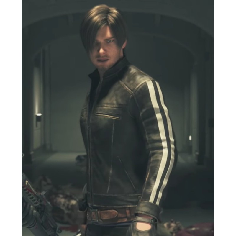 Leon Kennedy Resident Evil Biohazard Vendetta Jacket Leon Kennedy Resident Evil Biohazard Vendetta Jacket