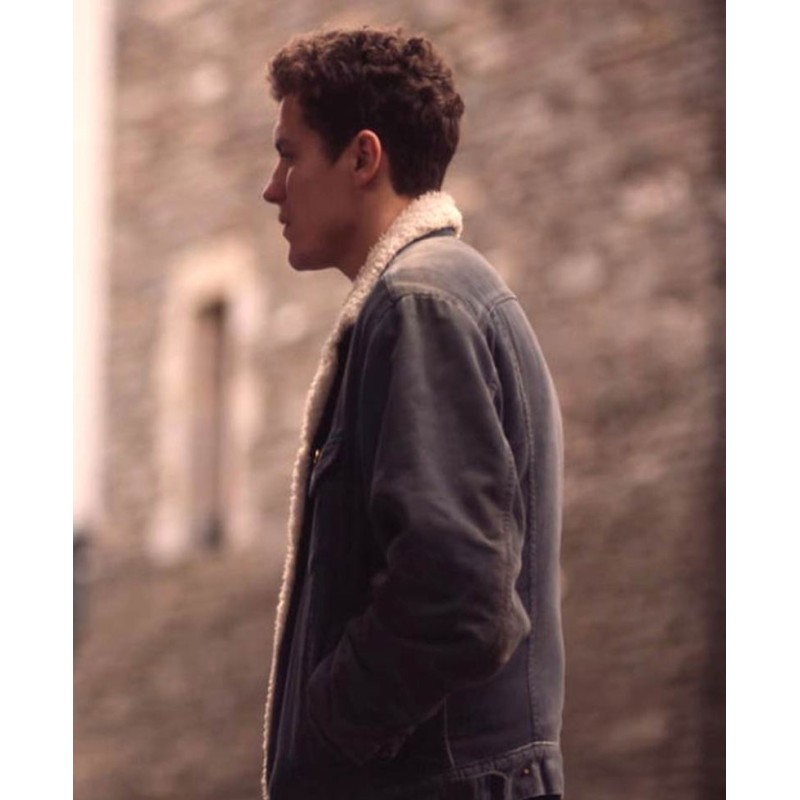 Derry Girls Dylan Llewellyn Denim Shearling Jacket Derry Girls Dylan Llewellyn Denim Shearling Jacket