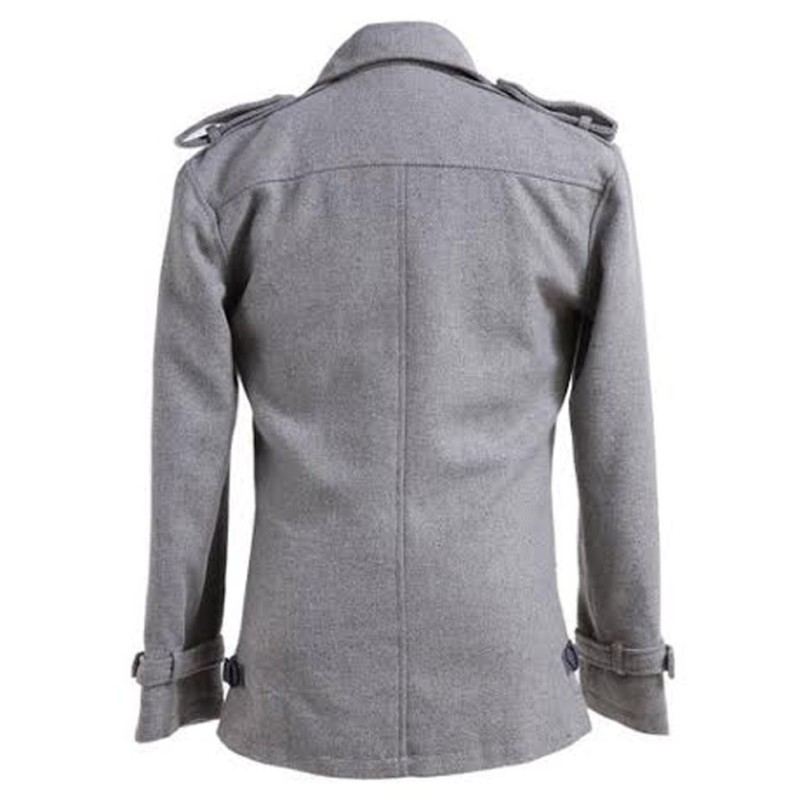 Twilight Edward Cullen Grey Wool Jacket Twilight Edward Cullen Grey Wool Jacket