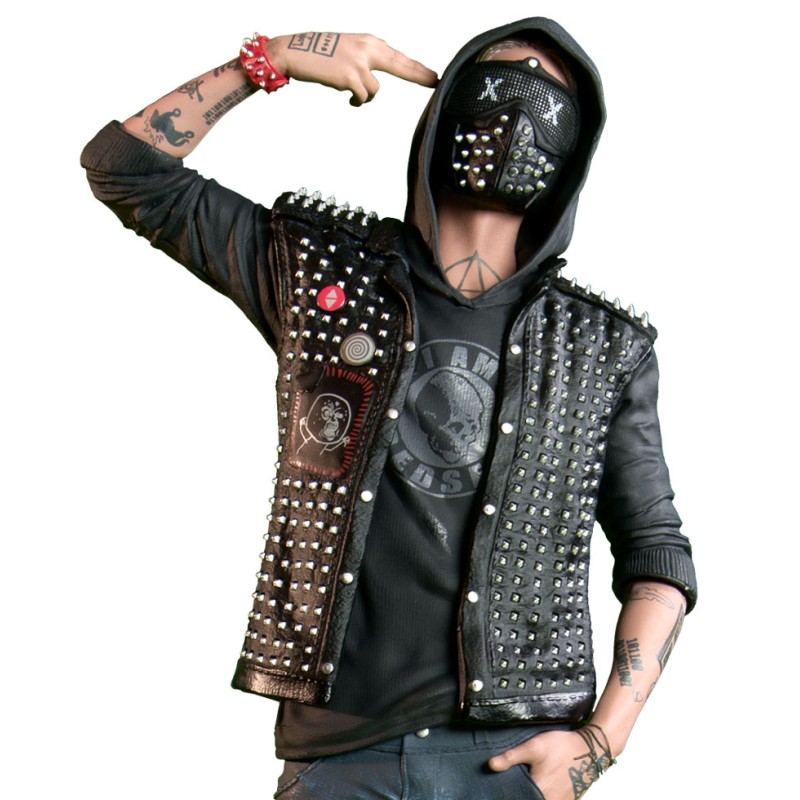 Watch Dogs 2 Wrench Jacket with Patches Watch Dogs 2 Wrench Jacket with Patches